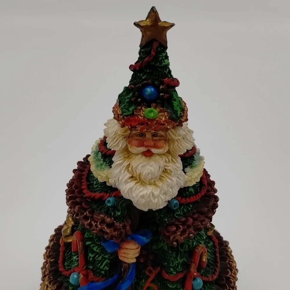 Crinkle Clause by possible Dreams, Ltd Christmas Tree Santa 1996 5 1/2